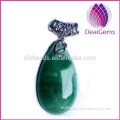 Factory direct sales of quartz crystal pendants aventurine crystal teardrop jewelry pendant